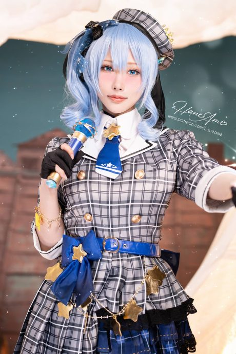 图片[4]-雨波_HaneAme星街彗星COS：虚拟偶像魅力的完美再现-cos图咖